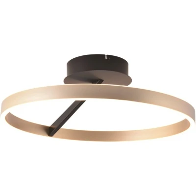 Afbeelding van Freelight Plafondlamp Pilota Ø 55 cm zwart goud