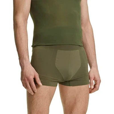 Afbeelding van FALKE Heren Ondergoed van onderlaag Ultralight Cool M Bx functioneel materiaal sneldrogend 1 stuk, Groen Herb 7754, L