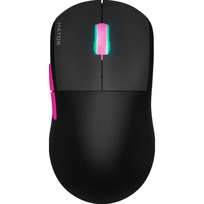 Afbeelding van HATOR Quasar 2 Ultra 4K Wireless muis Gamen Ambidextrous RF + Bluetooth USB Type C 26000