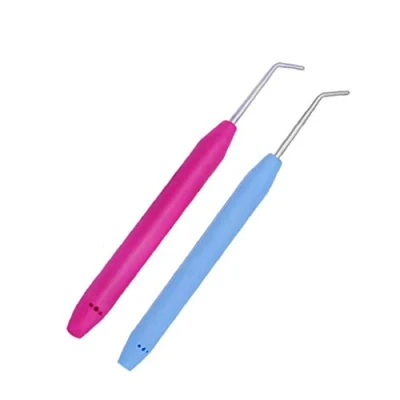 Afbeelding van Zonfer 2 stks Loom Knit Haak Gehaakte Breien Haken Met Handvat, voor Knifty Knitter Amba