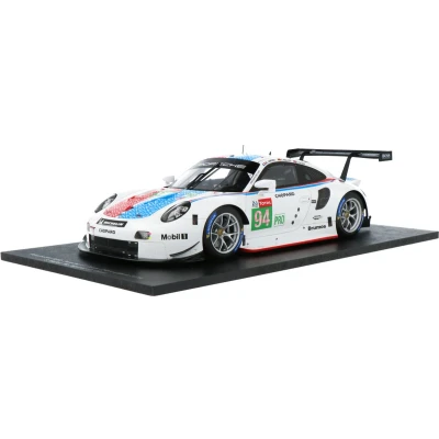 Afbeelding van Porsche 911 RSR Spark Modelauto 1:18 2019 Sven Müller / Mathieu Jaminet Dennis Olsen GT