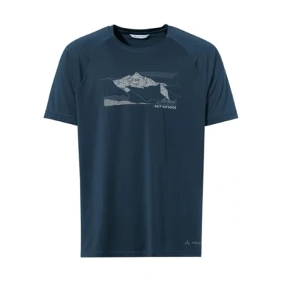 Afbeelding van Vaude Gleann Sport Tshirt, Heren, Maat: Small, Dark sea