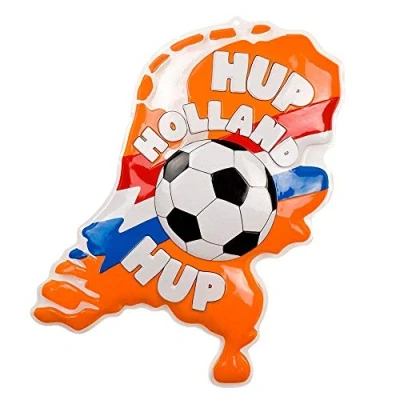 Afbeelding van Boland Feestversiering Wanddecoratie Nederland Hup Holland Oranje EK/WK Voetbal