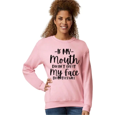 Afbeelding van Dames sweater roze Maat L heerlijke warme sweater. trui roze.