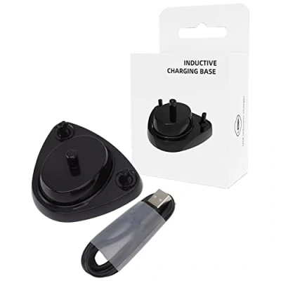 Afbeelding van Inductieve Oplader voor Elektrische Tandenborstel met Houder Universele Usb poort Aansluiting D12513K D10513K D12 D16(zwart)