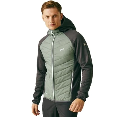 Afbeelding van Regatta Heren Andreson VIII Hybrid Lichtgewicht Softshell Jas Agave Groen/Ash S