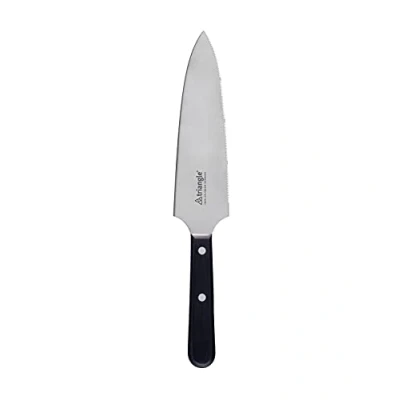 Afbeelding van Triangle Taartmes 18 cm met Dubbele Functie Gekarteld &amp; Glad Lemmet Solingen Kwaliteit
