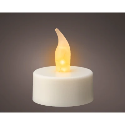 Afbeelding van LED waxinelichtjes wit Ø 3,8