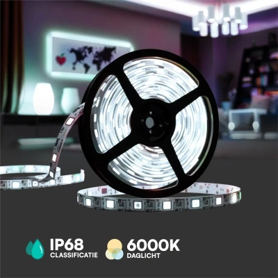 Afbeelding van V TAC VT 50501W LED Stripverlichting Modules 5050 IP68 0,24 Watt 20 Lumen 6000K