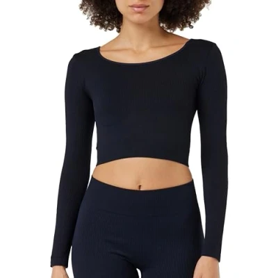 Afbeelding van Sloggi EVER Infused ALOE CROP Pyjamashirt, Dames, Maat: Small, Black