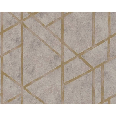 Afbeelding van AS Creation Metropolitan Stories 36928 3 Bruin / Goud