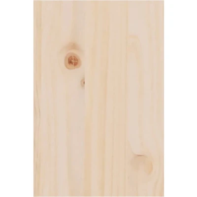 Afbeelding van vidaXL Monitorstandaard 81x20x30 cm massief grenenhout wit