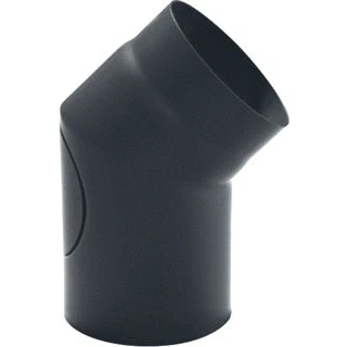 Afbeelding van Nedco zwart staal Ø 130 mm bocht 30