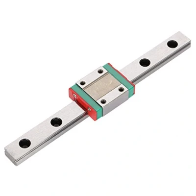 Afbeelding van Akozon lineaire geleiderail, 1 stuks LML12B miniatuur geleiding, 12 mm breed + glijblok (150 mm)