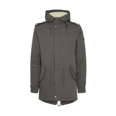 Afbeelding van Solid Sddarnell Winterjas, Heren, Maat: Medium, Dark grey