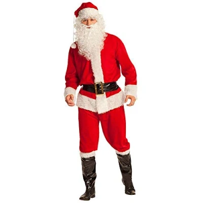 Afbeelding van Boland Kerstmanpak de luxe (M/L) Volwassenen Kerstman Kerst