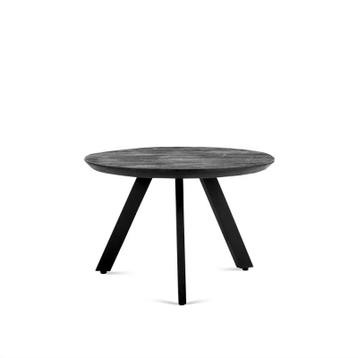 Afbeelding van Benoa Koffie Tafel Zwart Berlin Rond 60cm