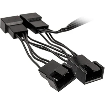 Afbeelding van Kolink 1 4 PWM Lüfter Splitterkabel 35 cm 0,35 m