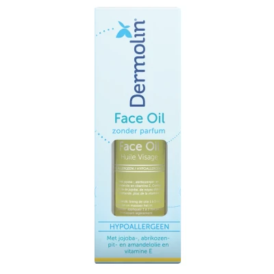 Afbeelding van Dermolin Face Oil Hypoallergeen 30ML