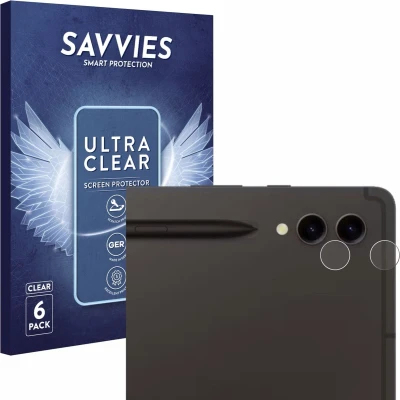 Afbeelding van Savvies (6 Stuks) Schermbeschermer voor Samsung Galaxy Tab S9 Ultra WiFi (ALLEEN Camera Lens) Screen Protector Transparant