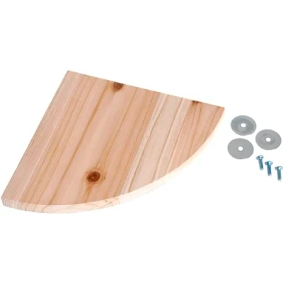 Afbeelding van Flamingo Ligplaats Knaagdier Zitplank Natuurhout 22x22x1.8cm 1st 126691
