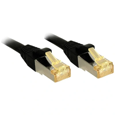 Afbeelding van LINDY 47308 RJ45 Netwerkkabel, patchkabel CAT 6a (losse kabel 7) S/FTP 1.50 m Zwart 1 stuk(s)