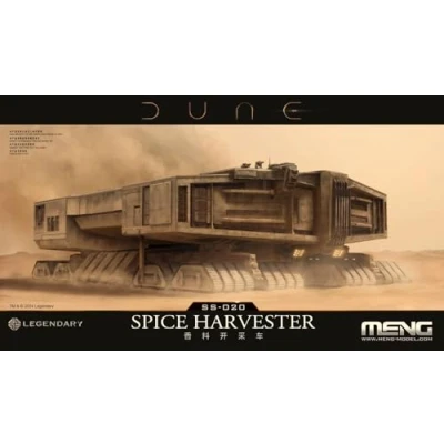 Afbeelding van MENG SS020 Dune Spice Harvester 200x133mm Plastic Modelbouwpakket