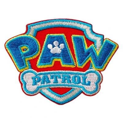 Afbeelding van Monoquick applicatie strijkplaatje patch PAW Patrol © logo ca. 6,5 x 5,0 cm