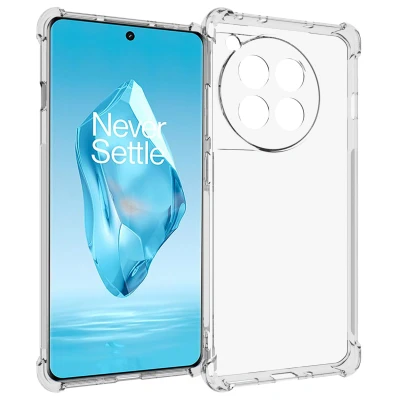 Afbeelding van OnePlus 12R Hoesje Siliconen en TPU (zacht) iMoshion Backcover/Softcase Transparant Telefoonhoesje