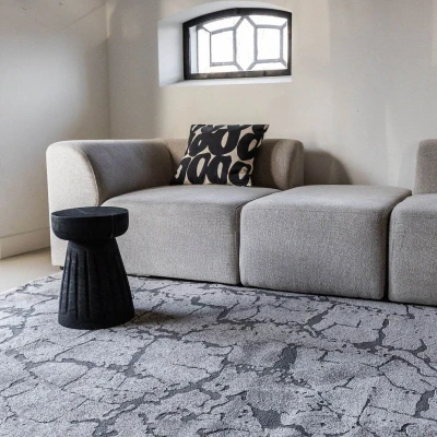 Afbeelding van Vloerkleed Cairt Grijs/Antraciet Interieur05 200 x 290 cm (L)