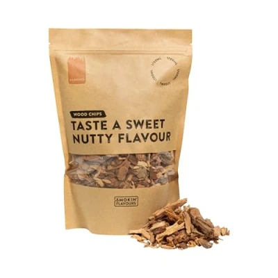 Afbeelding van Smokin&quot;; Flavours rooksnippers amandel 1700ml