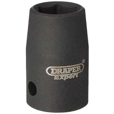 Afbeelding van Draper 28462 Expert Impact Socket, 1/2&quot; Vierkante Aandrijving, 14mm, Blauw
