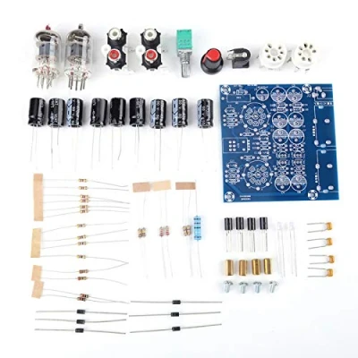 Afbeelding van 6J1 Klep Vacuümbuis DIY Kit Pre AMP Voorversterker Hifi Stereo Audio Board Musical Fidelity