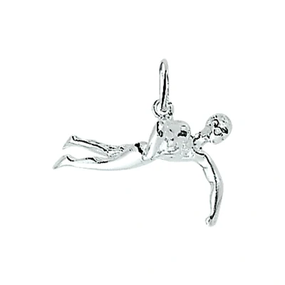 Afbeelding van Zilveren Hanger zwemmer 1004070