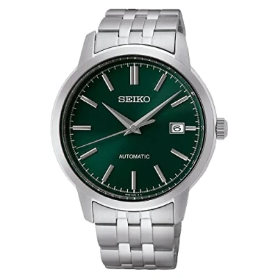 Afbeelding van Seiko SRPH89K1 Horloge Automaat staal zilverkleurig groen 41,2 mm