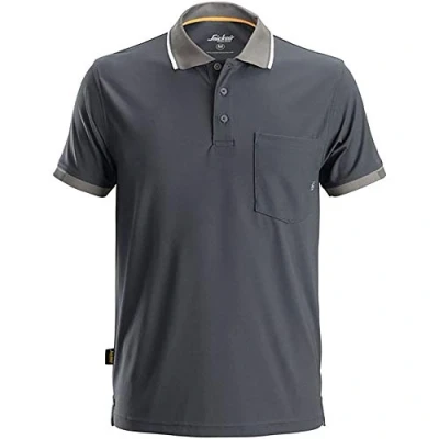 Afbeelding van Snickers AllroundWork Polo Shirt mt XL Staal Grijs