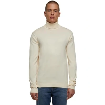 Afbeelding van Urban Classics Turtleneck Trui, Heren, Maat: Large, Whitesand