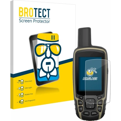 Afbeelding van BROTECT Screenprotector voor Garmin GPSMAP 65s Folie Beschermfolie Beschermglas transparant