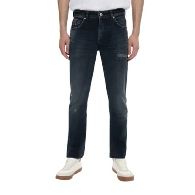 Afbeelding van LTB Jeans Heren Joshua Slim Fit met Lage Taille en Ritssluiting in Blauw uit katoenmix Maat W32L34, blauw, 32W / 34L
