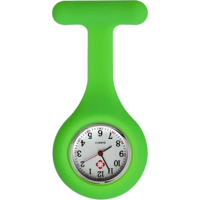 Afbeelding van Fako® Verpleegstershorloge Zusterhorloge Verpleegster Horloge Siliconen Uni Lichtgroen