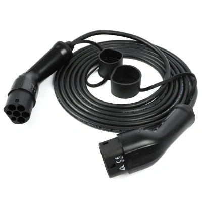 Afbeelding van laadkabel Type 2 16A 1 Fase 3,7 kW 5 Meter Mennekes aansluiting auto Inclusief tas