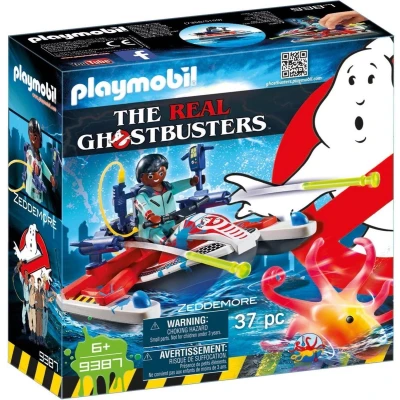 Afbeelding van Playmobil Ghostbusters Zeddemore WITH AQUA Scooter Waterspeelgoed voor kinderen, Maat: One Size, Multi coloured