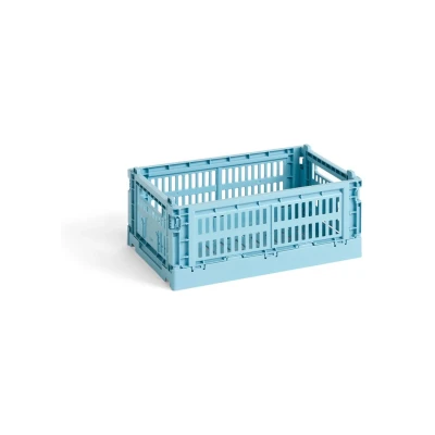 Afbeelding van Hay Colour Crate Krat RE Opbergbak S Light Blue