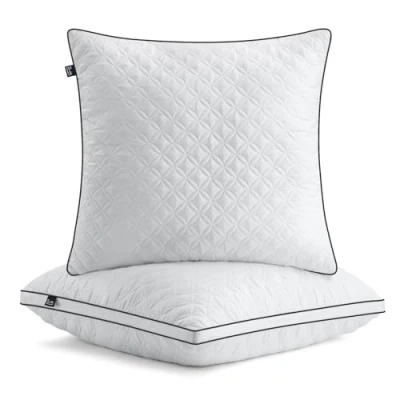 Afbeelding van BedStory Hoofdkussen, 80 x cm, set van 2 kussens, slaapkussen 1500 g microvezel, ademend en wasbaar bedkussen, ideaal voor een diepe ontspannende slaap, Oeko Tex gecertificeerd