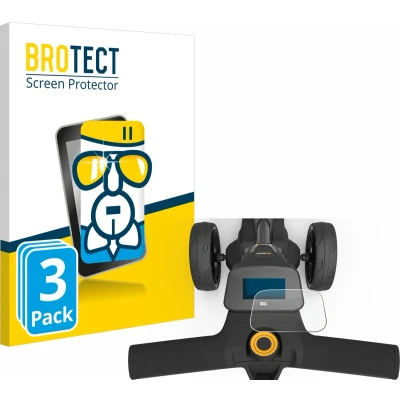 Afbeelding van BROTECT Screenprotector voor PowaKaddy FX3 Folie Beschermfolie Beschermglas transparant (3 Stuks)