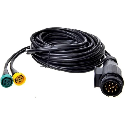 Afbeelding van Pro Plus Kabelset 7 meter Kabel Stekker 13 Polig naar 2 x Connector 5