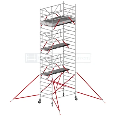 Afbeelding van Rolsteiger Altrex RS TOWER 52 SafeQuick L245xB135cm 8.20m werkhoogte Fiber Deck platformen