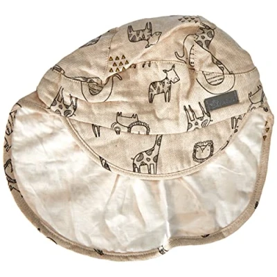 Afbeelding van Sterntaler Beschermkap met nekbescherming Safari beige