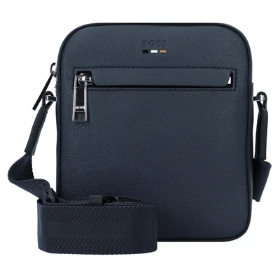 Afbeelding van BOSS schoudertas Ray NS Zip N. Crossbodybag Navy donkerblauw