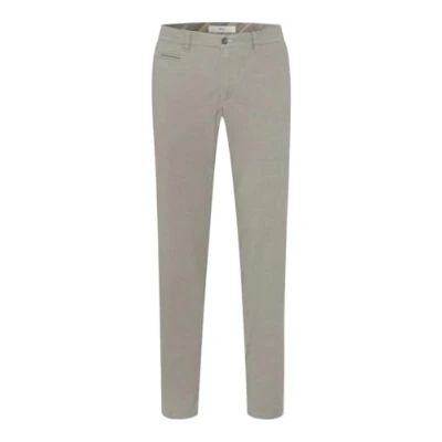 Afbeelding van BRAX Style Fabio Wdx Woo.Look Light herenbroek in stijl WDX, zilver, 36W x 30L
